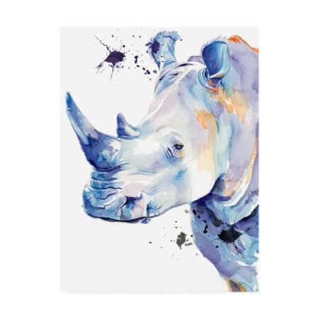 Trademark Fine Art Jennifer Paxton Parker 'Ultra Violet Safari II' Canvas Art, 14x19 WAG14492-C1419GG